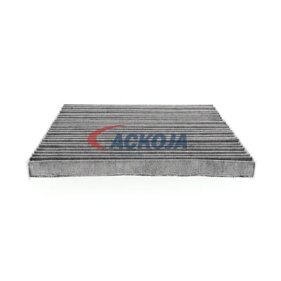 Imagem de ACKOJA A38 31 0004 Filtro, ar do habitáculo Filtro de partículas, Carvão ativado activado, Papel NISSAN: MICRA 3, 4