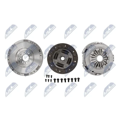 Imagem de NTY NZS FR 004 Kit de embraiagem com prato da embraiagem, sem desembraiagem central volante do motor, disco