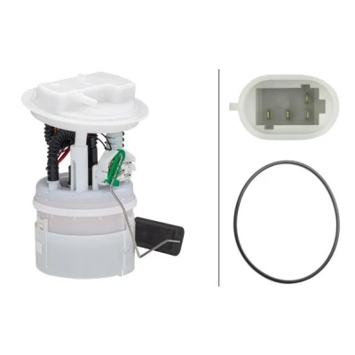 Imagem de HELLA 8TF 358 106 491 Unidade de alimentação combustível com junta, sensor nível elétrico DACIA: Duster SUV, RENAULT:
