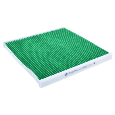 Imagem de Castrol filters CC0205 Filtro, ar do habitáculo Filtro de partículas, Com efeito antibacteriano 216mm 215mm 17mm TOYOTA: Yaris I Hatchback