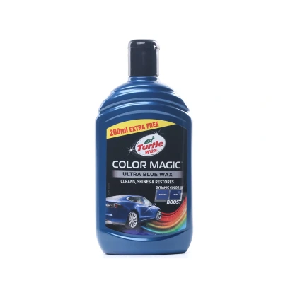 Imagem de TURTLEWAX 70 201 Produto de polimento pintura Garrafa 500 Azul