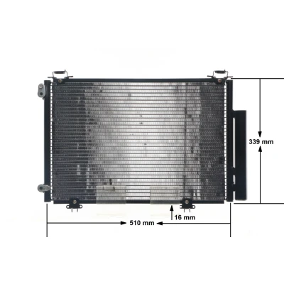 Imagem de MAHLE ORIGINAL AC 292 000S Condensador com secador 16 10,15 484 TOYOTA: Yaris I Hatchback