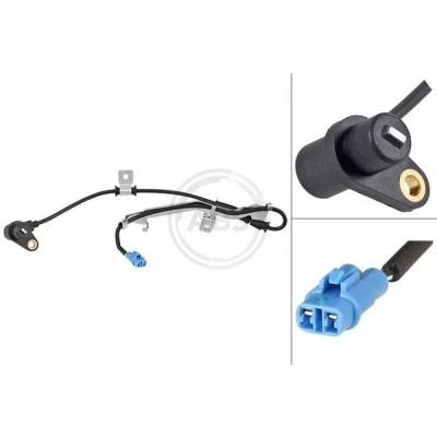 Imagem de A.B.S. 31570 Sensor de ABS passivo 605mm 645mm 18mm Azul