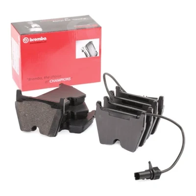 Imagem de BREMBO P 85 132 Jogo de pastilhas para travão disco incl. contacto aviso desgaste com chapa anti ruído sem acessórios AUDI: A4 B7 Avant