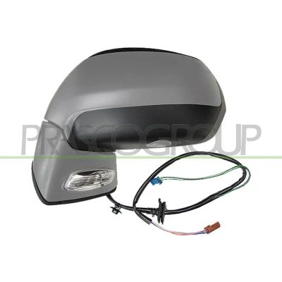 Imagem de Espelho retrovisor Prasco CI4267314 esquerda com subcapa elétrico aquecível, sensor de temeperatura, convexo CITROËN: C4 I Grand Picasso