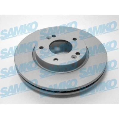 Imagem de SAMKO Disco de travão HYUNDAI: COUPE, Tucson, Coupe II 280mm 26mm 5 interior ventilado revestido H2003VR 517122C000,517122E300,517123K050,517120Q100
