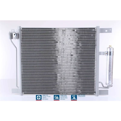 Imagem de NISSENS 940384 Condensador com secador Alumínio 487 R 134a NISSAN: Juke