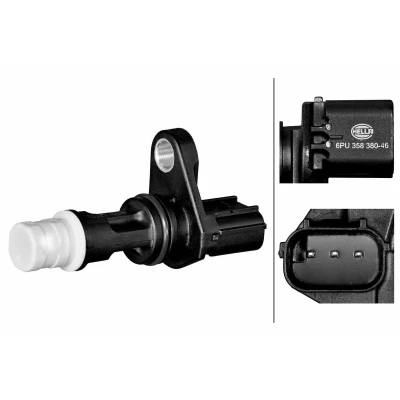 Imagem de HELLA 6PU 358 380 461 Gerador de Impulsos 3pólos Sensor Hall