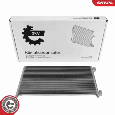 Imagem de ESEN SKV 86SKV567 Condensador sem secador Alumínio 605mm