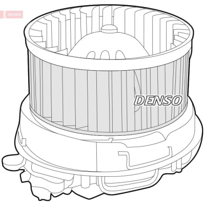 Imagem de DENSO DEA07007 Ventilador do Habitáculo para veículo com volante à esquerda CITROËN: C3 I Hatchback, C2 Enterprise
