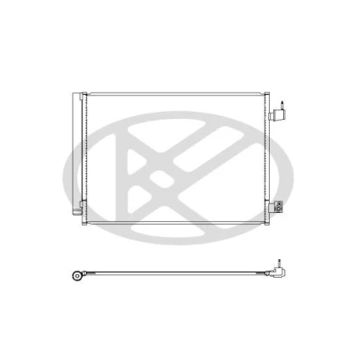 Imagem de Condensador, sistema de ar condicionado KOYORAD CD411485