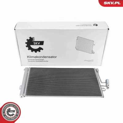 Imagem de ESEN SKV 86SKV337 Condensador com secador Alumínio 708mm MERCEDES BENZ: Viano