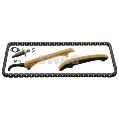 Imagem de SWAG 99 13 0549 Jogo de correntes distribuição simples, com fecho da corrente MERCEDES BENZ: Classe A, B