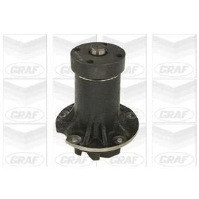 Imagem de GRAF PA134 Bomba de água com junta mecânico Ferro fundido para accionamento da correia trapezoidal estriada MERCEDES BENZ: W123 Sedan, /8 Sedan