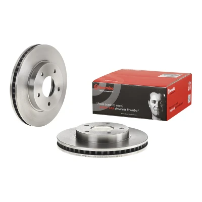 Imagem de BREMBO 09.A303.10 Disco de travão 270 28 5 interior ventilado MITSUBISHI: L200 / Strakar IV Pick up, Camião plataforma Chassis