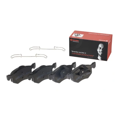 Imagem de BREMBO P 24 219 Jogo de pastilhas para travão disco excl. contacto aviso desgaste com grampo do êmbolo acessórios