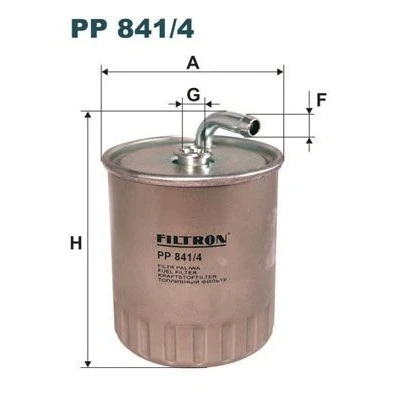 Imagem de Filtro de combustivel filtron pp841/4