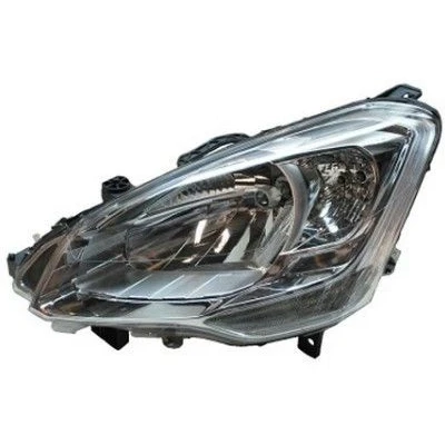 Imagem de VAN WEZEL 0905961 Farol Principal esquerda H4 transparente para circulação pela direita com motor de regulação do alcance dos faróis P43t