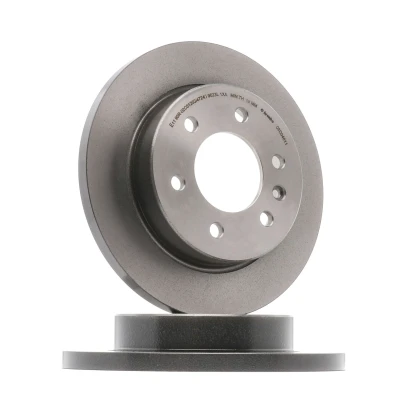 Imagem de BREMBO 08.D046.11 Disco de travão 298 18 6 cheio revestido alto carbono com parafusos