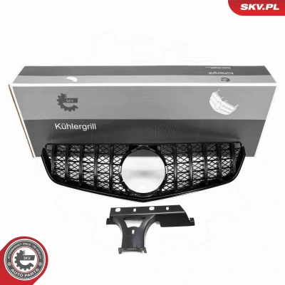 Imagem de ESEN SKV 66SKV542 Grelha de Radiador preto, brilhante MERCEDES BENZ: Classe E Coupe