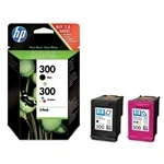 Imagem de HP 300 Pack Tinteiro Preto + Tricolor