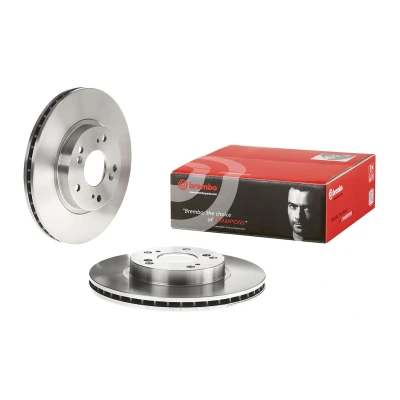 Imagem de BREMBO 09.6752.20 Disco de travão 282 23 5 interior ventilado com parafusos HONDA: CIVIC 7 Hatchback, CR V 2