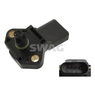 Imagem de SWAG 30 93 6116 Sensor, pressão de sobrealimentação VOLKSWAGEN: Golf 4, 4 Variant, SEAT: Ibiza 3, Toledo 2 Limousine, AUDI: A3 Hatchback