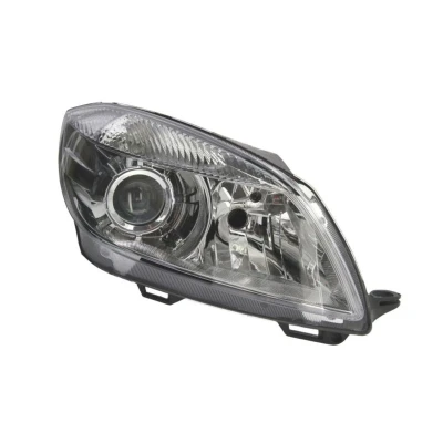 Imagem de ABAKUS 665 1121RMLD EM Farol Principal à direita H7/H7 crómio transparente com motor de regulação do alcance dos faróis PX26d SKODA: Roomster, Fabia 2