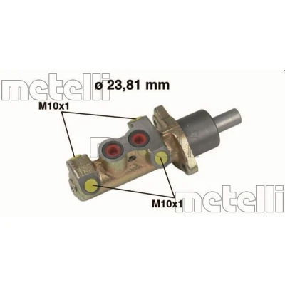 Imagem de METELLI 05 0325 Bomba Central Dos Travões 23,81mm Ferro fundido CITROËN: Jumpy I Van