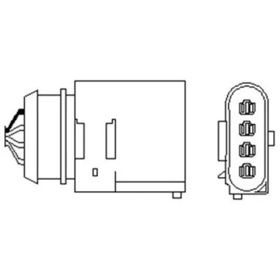 Imagem de MAGNETI MARELLI 466016355061 Sonda lambda com aquecimento 4 VOLKSWAGEN: Polo IV Hatchback, V SKODA: Fabia I 1 Combi