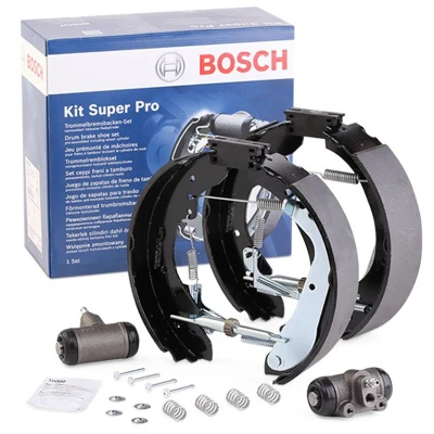 Imagem de BOSCH 0 204 114 508 Jogo de travões, travões tambor com acessórios, cilindro travão roda endado, norauto, oscaro, mister auto