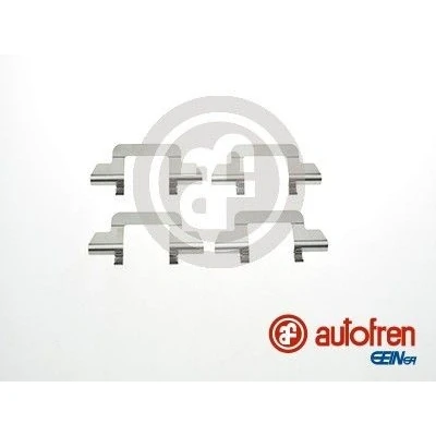 Imagem de AUTOFREN SEINSA D42819A Kit de acessórios, pastilhas travão Eixo dianteiro CITROËN: C3 I Hatchback, C2 VOLKSWAGEN: Polo IV Hatchback