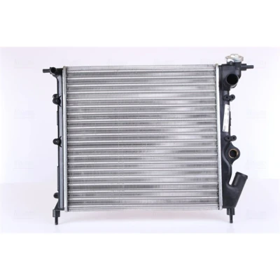 Imagem de NISSENS 63929 Radiador, arrefecimento do motor Alumínio 390 378 22 Aletas de refrigeração unidas mecanicamente RENAULT: CLIO 1, Rapid Van