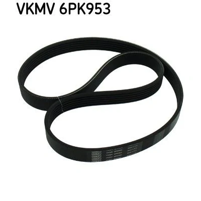 Imagem de SKF VKMV 6PK953 Correia trapezoidal estriada 953 6 VOLKSWAGEN: Scirocco III, GOLF 5, 6, SEAT: Leon II Hatchback, Altea XL, Toledo 3