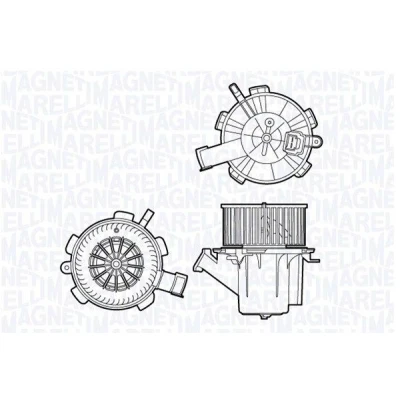 Imagem de MAGNETI MARELLI 069412706010 Ventilador do Habitáculo SMART: Fortwo II Coupe