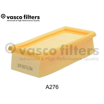 Imagem de DAVID VASCO A276 Filtro de ar 49 90 176 rectangular Cartucho filtrante FIAT: Panda I Hatchback, Tipo Uno LANCIA: Y10