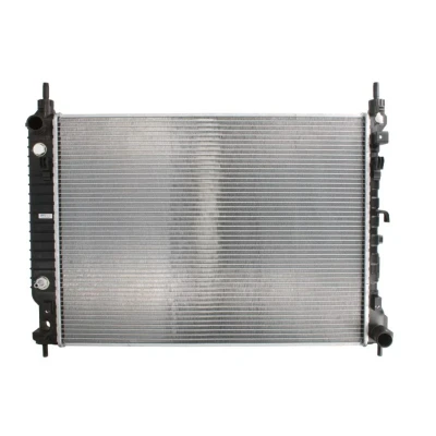 Imagem de NISSENS 606256 Radiador, arrefecimento do motor Alumínio 672 500 34 Aletas de refrigeração soldadas