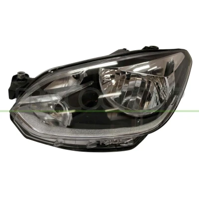Imagem de PRASCO VG2014804 Farol Principal esquerda H4 crómio/negro sem motor de regulação do alcance dos faróis VOLKSWAGEN: up! Hatchback