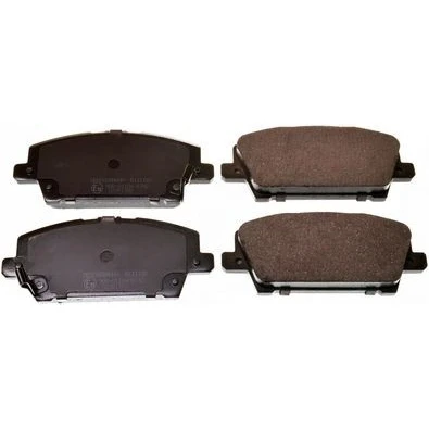 Imagem de DENCKERMANN B111182 Jogo de pastilhas para travão disco Eixo dianteiro com avisador sonoro desgaste HONDA: CIVIC 8 Hatchback