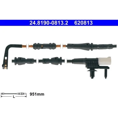 Imagem de ATE 24.8190 0813.2 Sensor de Desgaste Pastilha Freio LAND ROVER: Range Rover Sport, 4