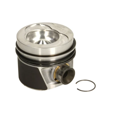 Imagem de NÜRAL 87 421007 30 Pistão 81,5 com casquilho para cubo de pernos, canal refrigeração, suporte segmentos, biela trapezoidal