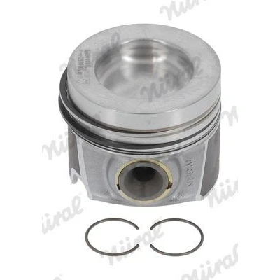 Imagem de NÜRAL 87 447500 30 Pistão 81 com casquilho para cubo de pernos, canal refrigeração, suporte segmentos, biela trapezoidal
