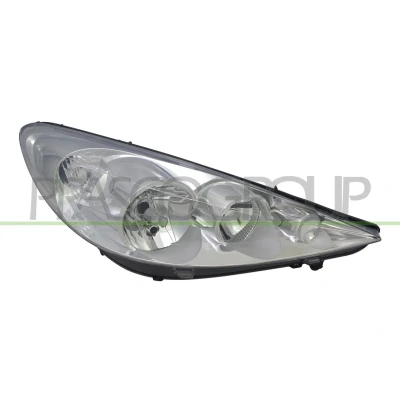 Imagem de PRASCO PG0114903 Farol Principal à direita H7/H1 com motor de regulação do alcance dos faróis PEUGEOT: 206+ Hatchback