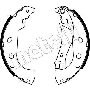 Imagem de METELLI 53 0075 Maxilas de Travão 228,6mm 42mm FIAT: Palio I Weekend, Marea Multipla