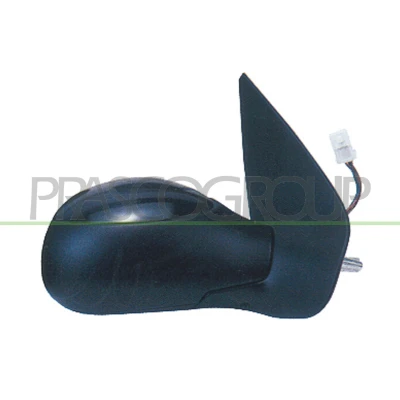 Imagem de Espelho retrovisor Prasco PG0097313 à direita com subcapa elétrico aquecível, ajustável pelo interior, sensor de temeperatura