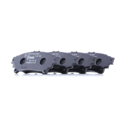 Imagem de BREMBO P 83 132 Jogo de pastilhas para travão disco excl. contacto aviso desgaste sem acessórios LEXUS: IS 2, 3, GS IV