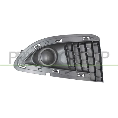 Imagem de PRASCO LA0042123 Grelha de Pára Choques com furo/s para os faróis nevoeiro, furos friso à frente, lado direito