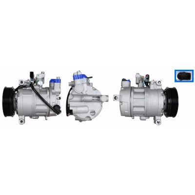 Imagem de LUCAS ACP01265 Compressor PAG 46 YF R134a, R1234yf com juntas AUDI: A4 B9 Avant