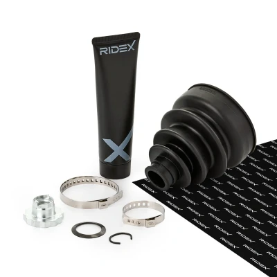 Imagem de RIDEX 193B0099 Fole, veio de transmissão Eixo dianteiro, do lado da roda 125mm VOLKSWAGEN: Bora Sedan, Polo IV Hatchback, Golf 4, SEAT: Ibiza 3
