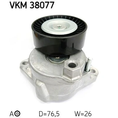 Imagem de SKF VKM 38077 Polia Tensora MERCEDES BENZ: CLK Coupe, Classe E Sedan, T modell